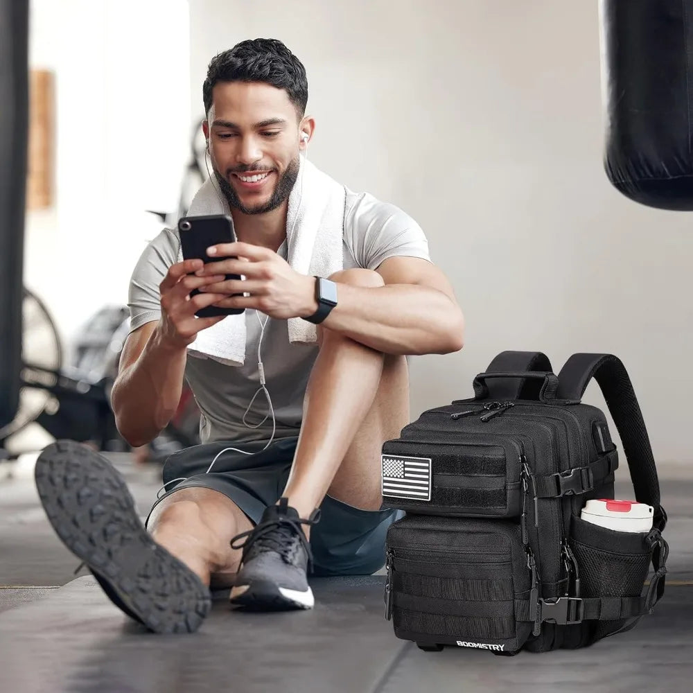 Boomistry Tactical Backpack Unisex Versatile Military Style Gear