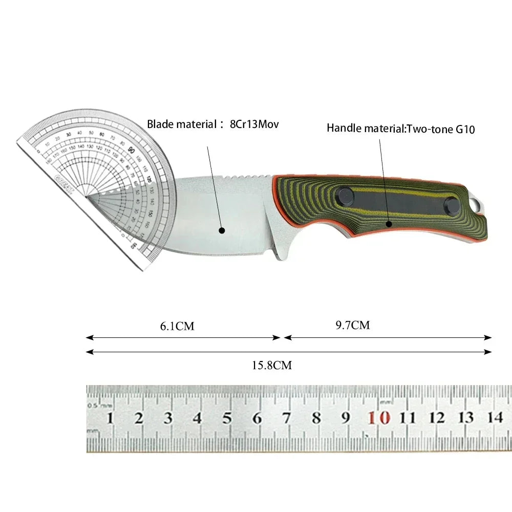 DIY Supplies Woodworking BM 15017 Outdoor Fixed Blade Hunter Knife