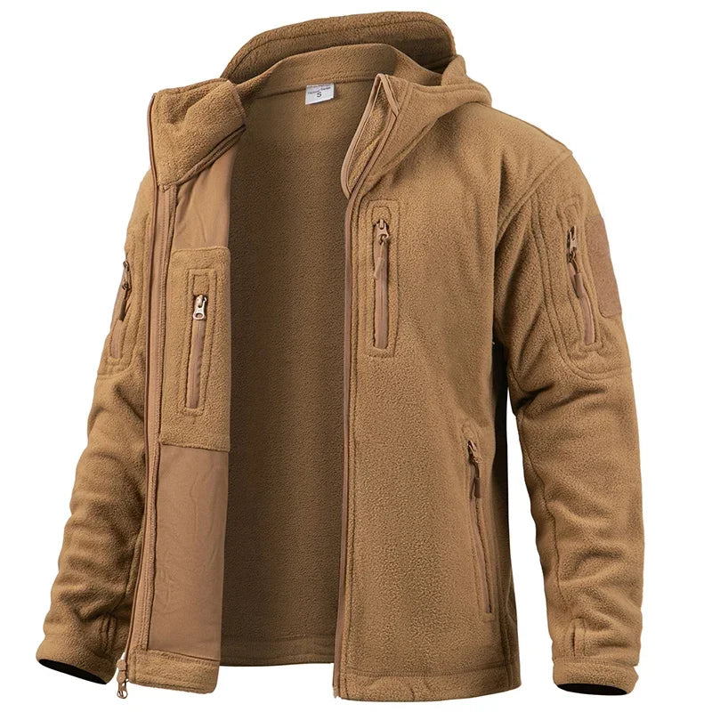 ReFire Gear Fleece Tactical Jacket For Outdoor Hunting And Hiking
