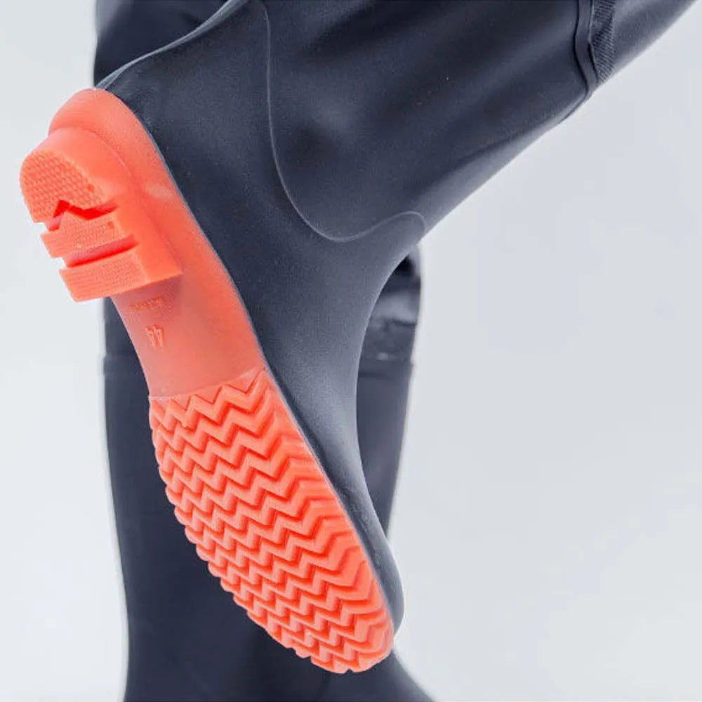 Men's Hooded Long Sleeve Wader Waterproof Overalls Pants With Boots Gloves Set Adult Outdoor Fishing Hunting River Tracing Gear