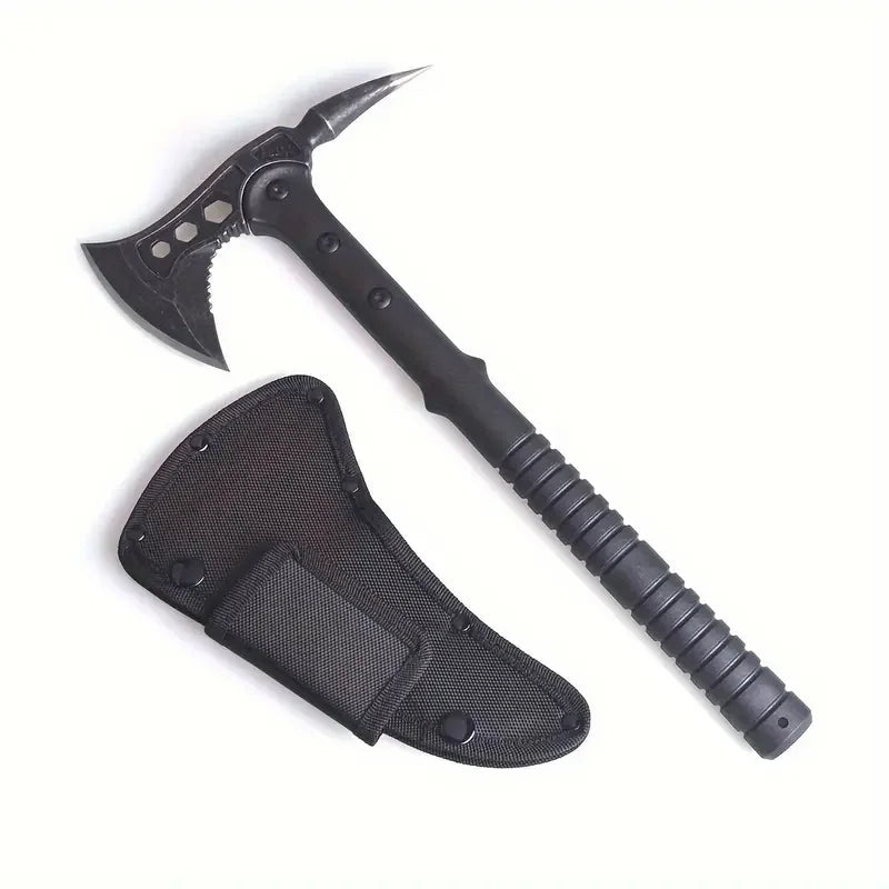 Doom Blade Portable Survival Axe With Hammerhead And Tough Handle