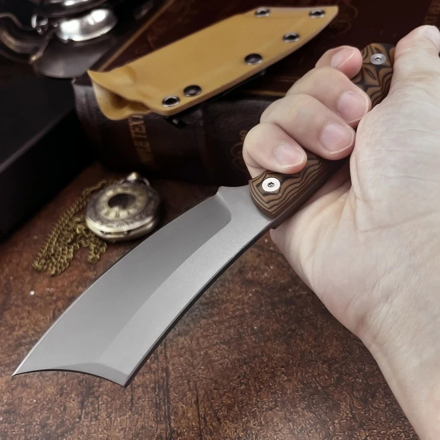 DIY Supplies EDC Knife 8Cr13MoV Steel High Hardness Knife