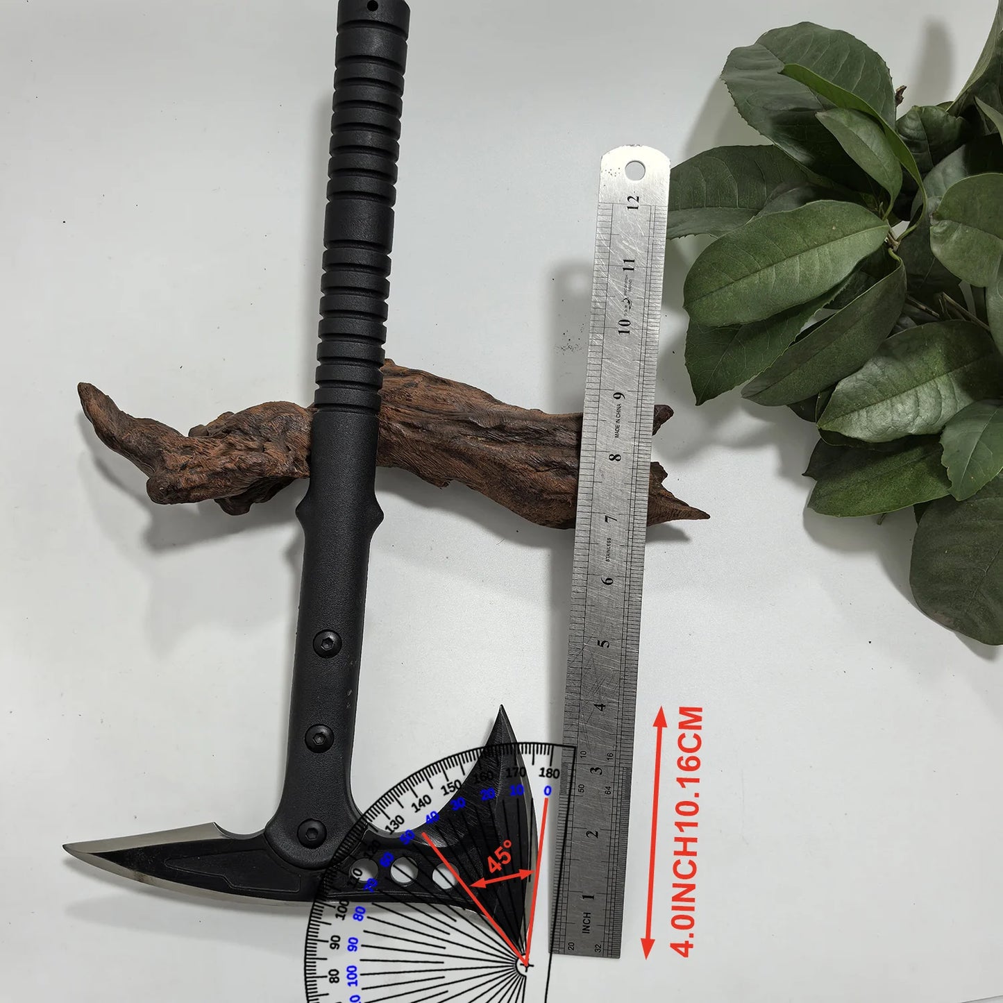 Survival Tomahawk Tactical Fixed Blade Hatchet For Camping And Hunting