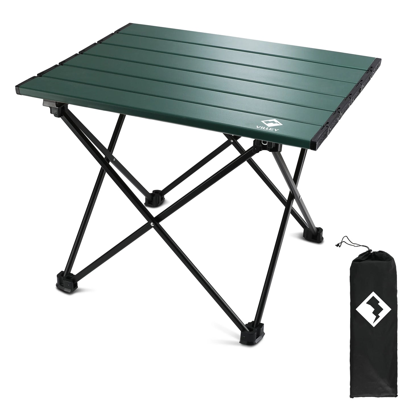 VILLEY Ultralight Portable Camping Side Table Folding Beach Table
