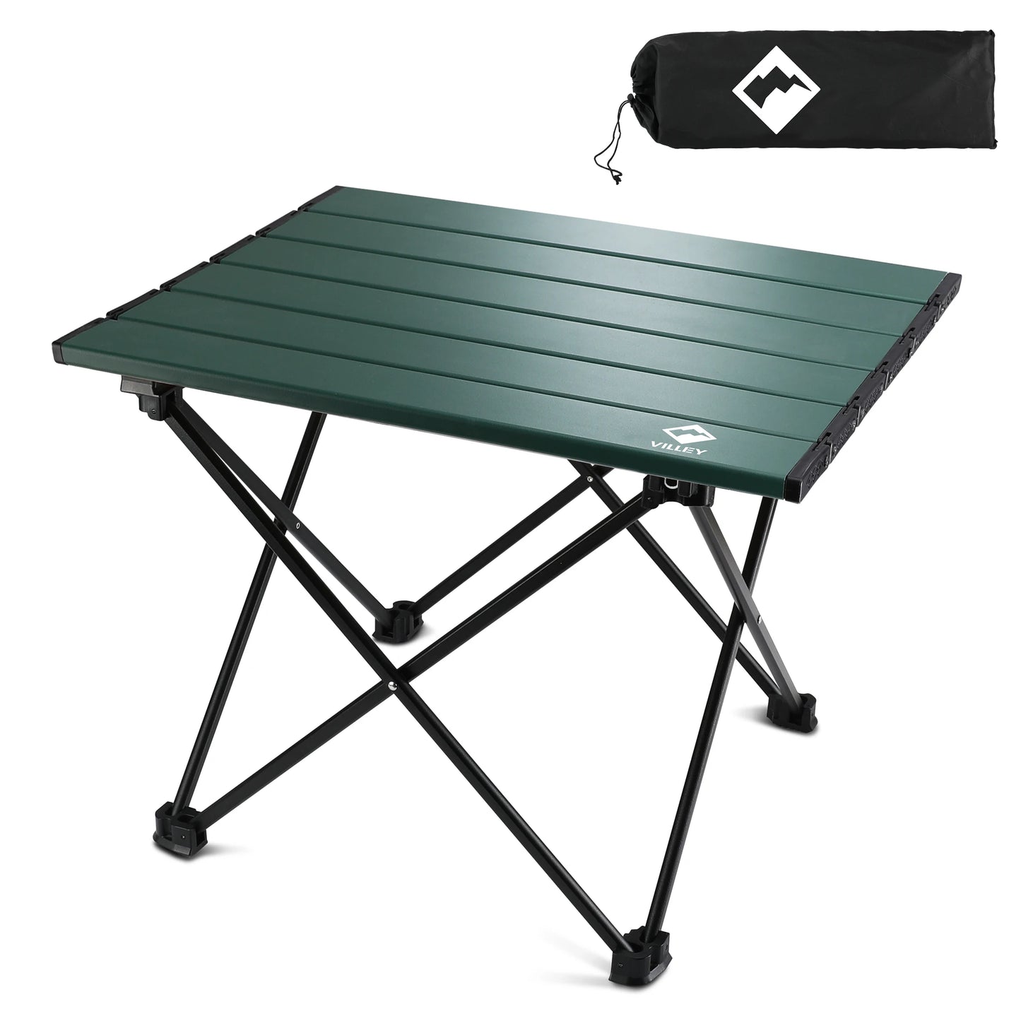 VILLEY Ultralight Portable Camping Side Table Folding Beach Table