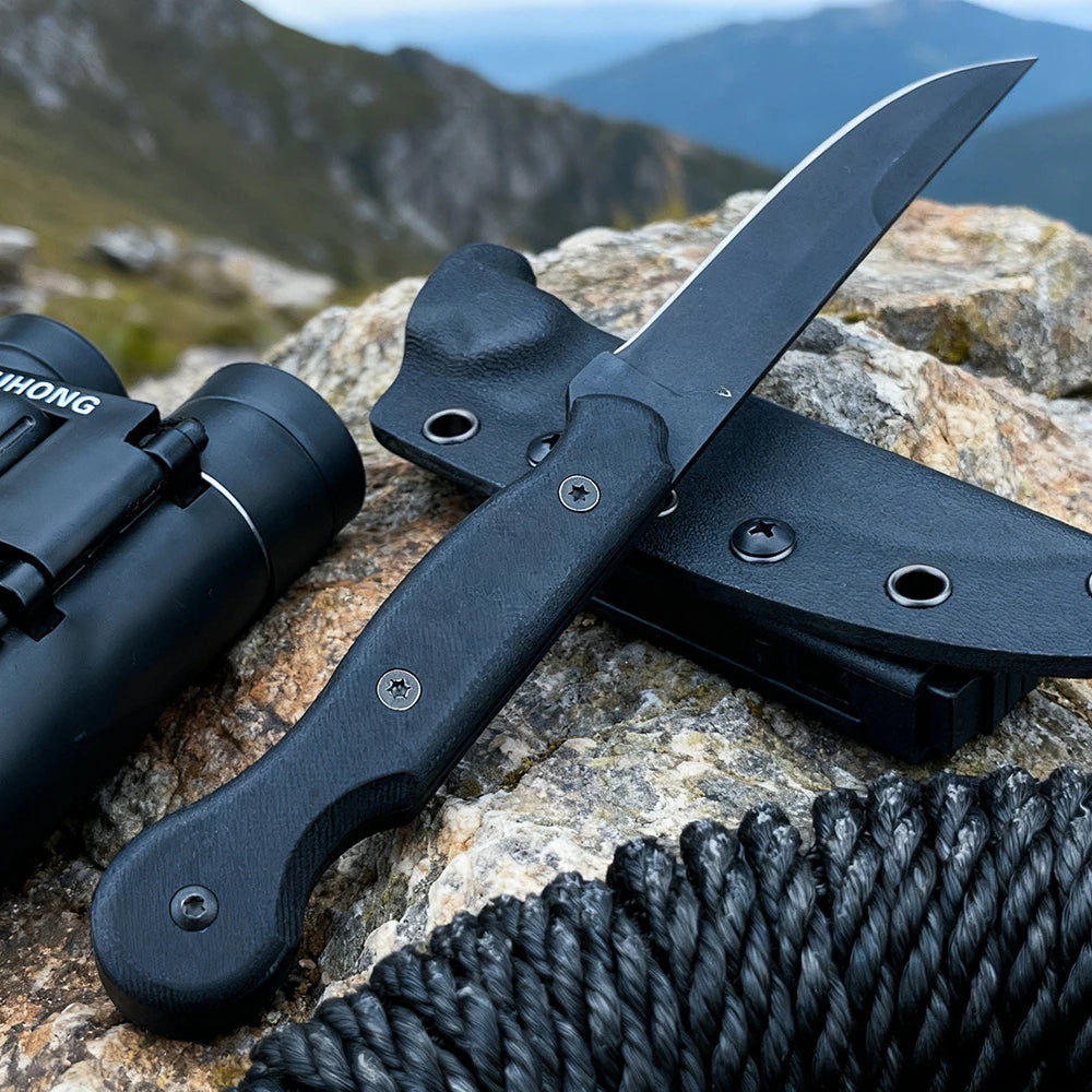 DIY Supplies Tactical Outdoor Survival Fixed Blade EDC Knife