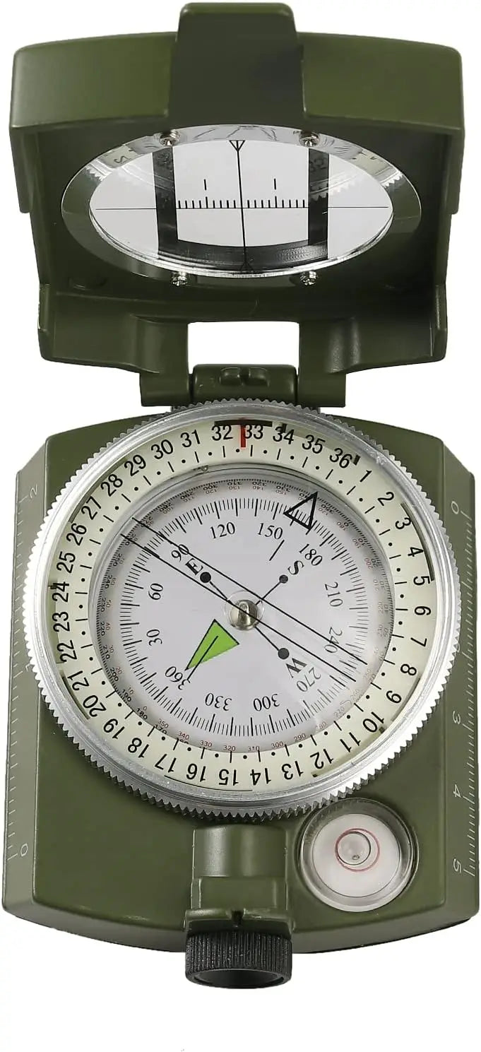 Case Multifunctional Hiking Compass With Carrying Bag And Bubble Levels