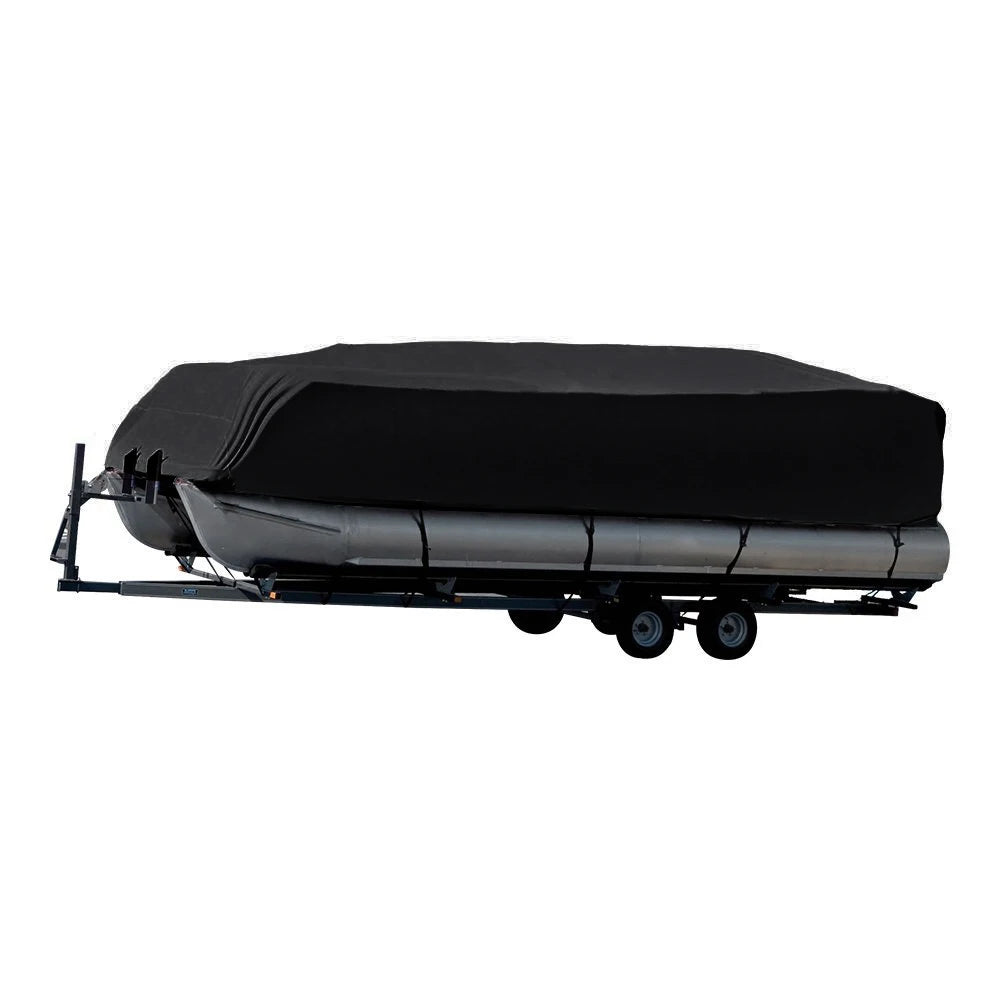17-24ft For Universals Heavy Boat Covers 210D Waterproof Dustproof Trailerable Pontoon Boat Cover Coat Protect Rain UV  PET