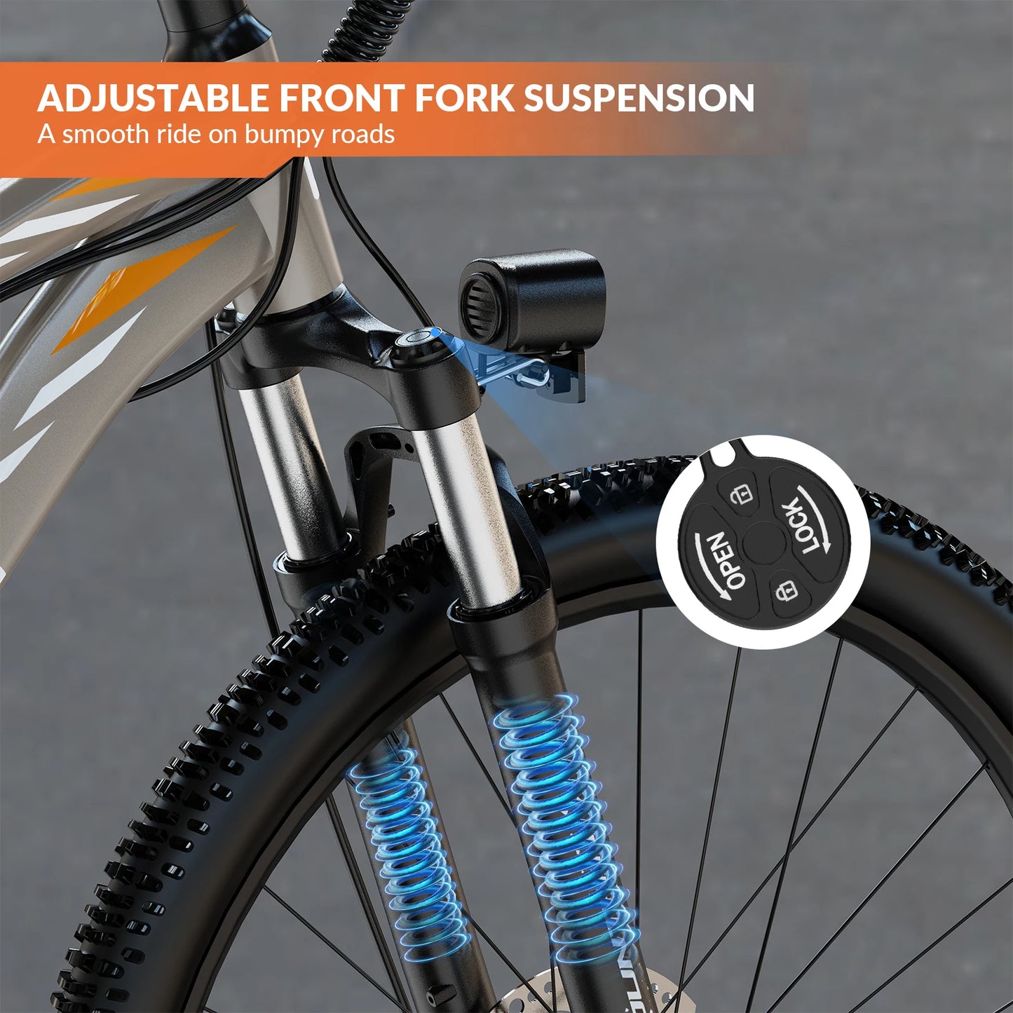 5TH WHEEL AB17 Electric Bike 700W Motor 23 MPH LCD