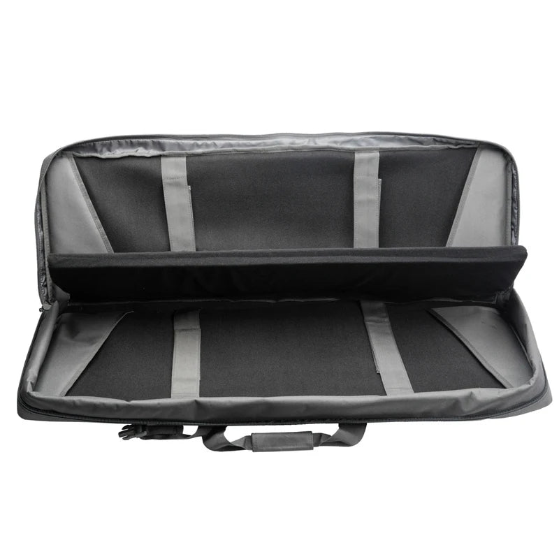 LQARMY Tactical Double Rifle Case With MOLLE Gun Bag