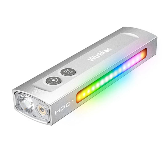 Wurkkos HD01 1200 Lumen Rechargeable Flashlight With RGB