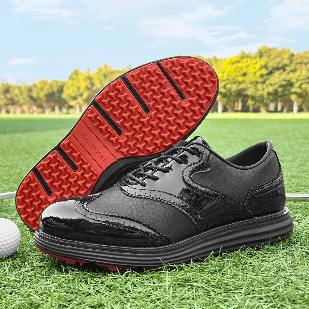 LenoxCN Men Golf Shoes Pro Sneakers Outdoor Footwear