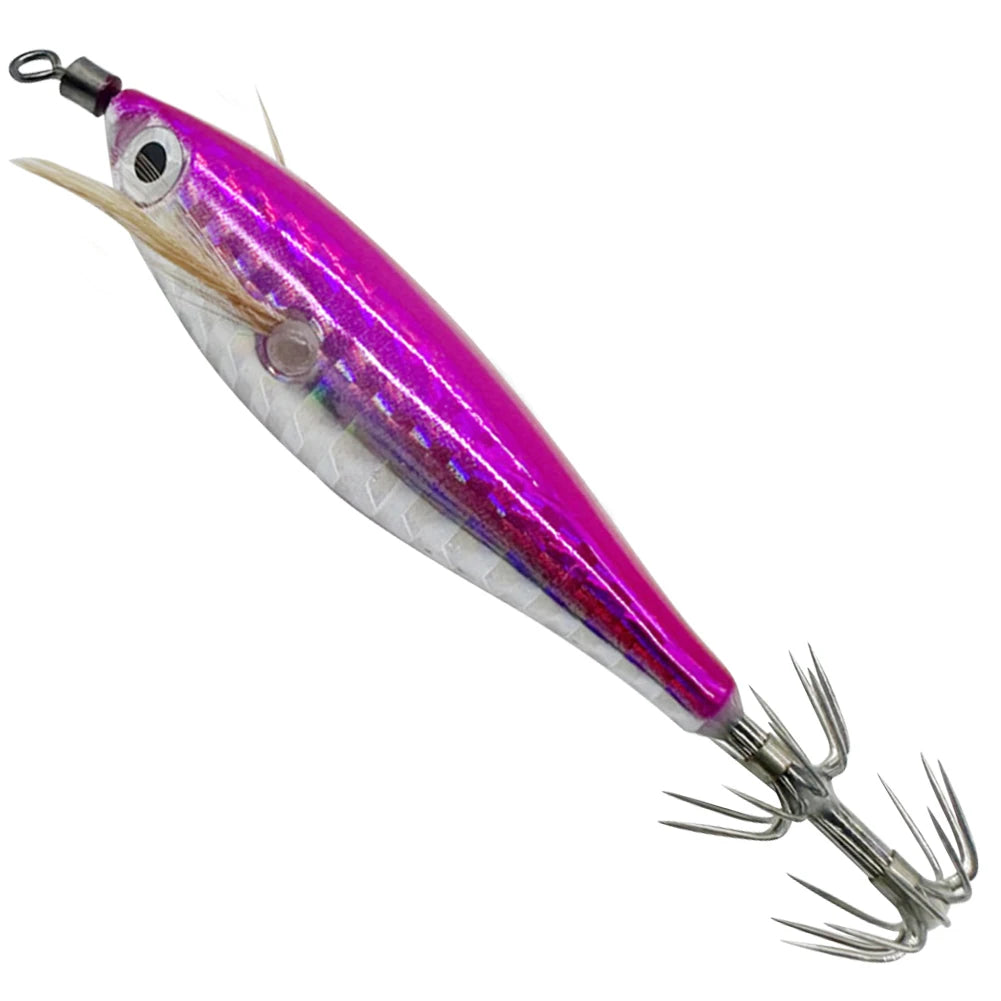 Eelhoe Luminous Fishing Bait Squid Jig Lure For Saltwater Fishing