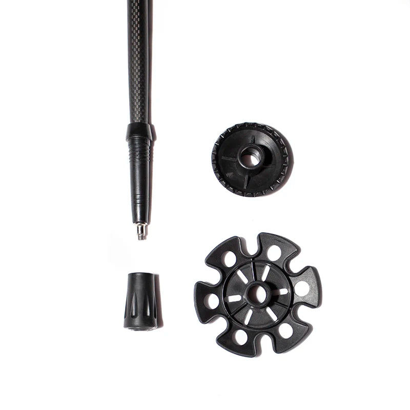 OKHEALING CN Ultralight Carbon Fiber Trekking Poles