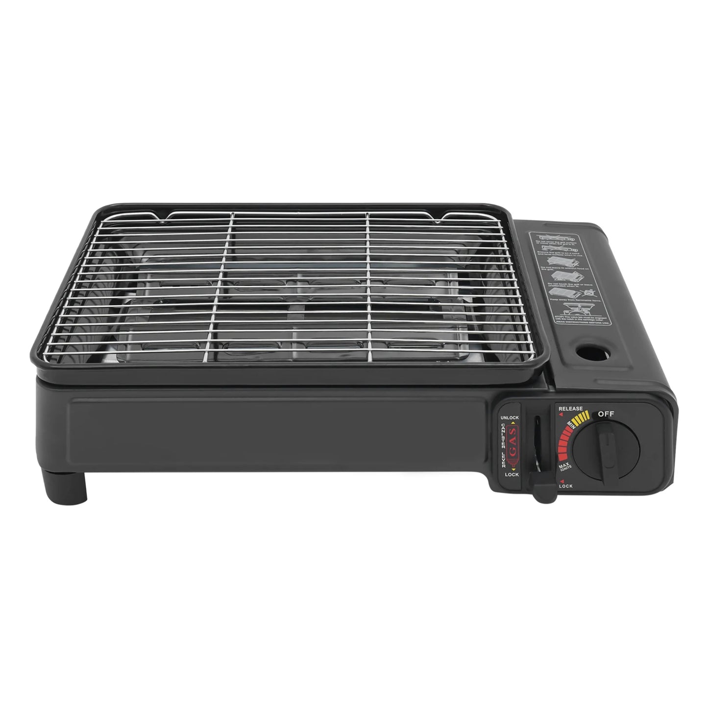 Portable Gas Barbecue Stove With Carrying Case For Camping