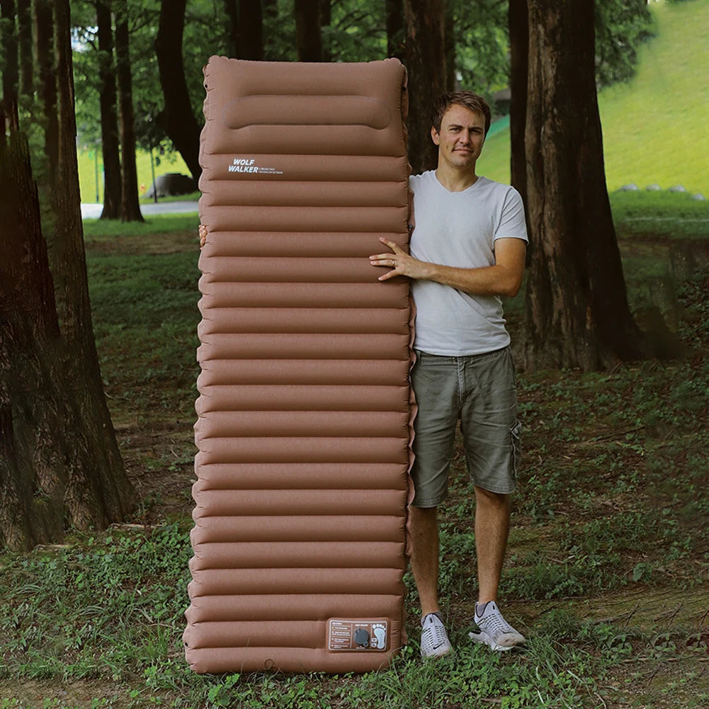 Ultralight Self Inflating Air Cushion Sleeping Pad For Camping