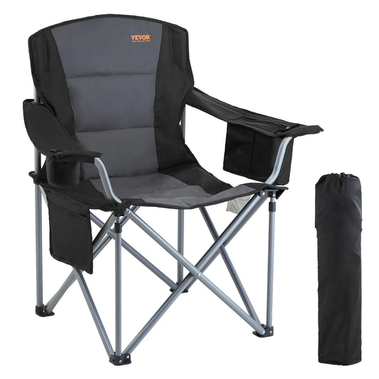 VEVOR Outdoor Folding Chair For Adults With Lumbar Support