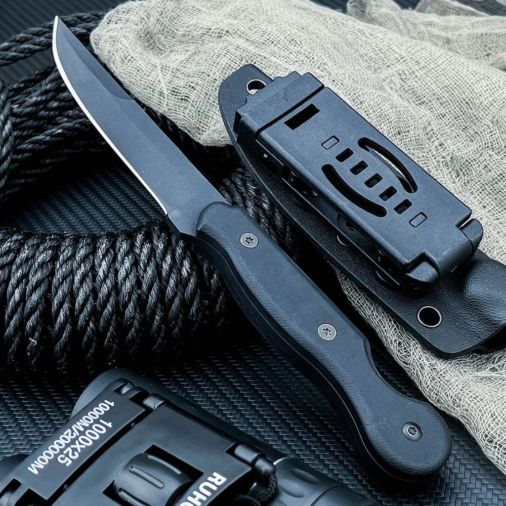 DIY Supplies Tactical Outdoor Survival Fixed Blade EDC Knife