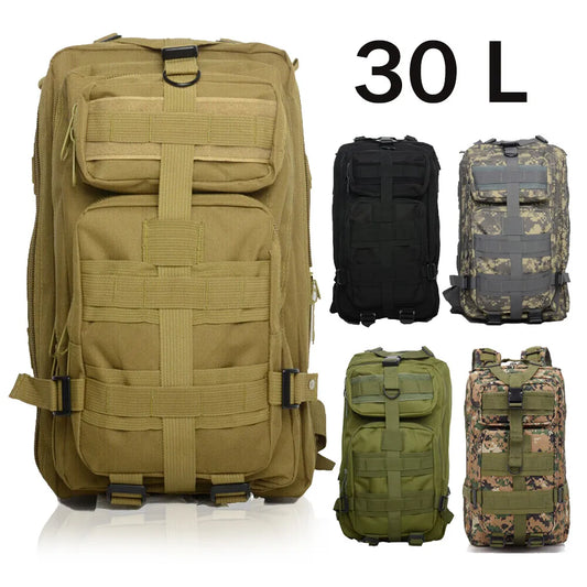 Military Tactical Backpack Molle Rucksack Bug Out Bag For Survival
