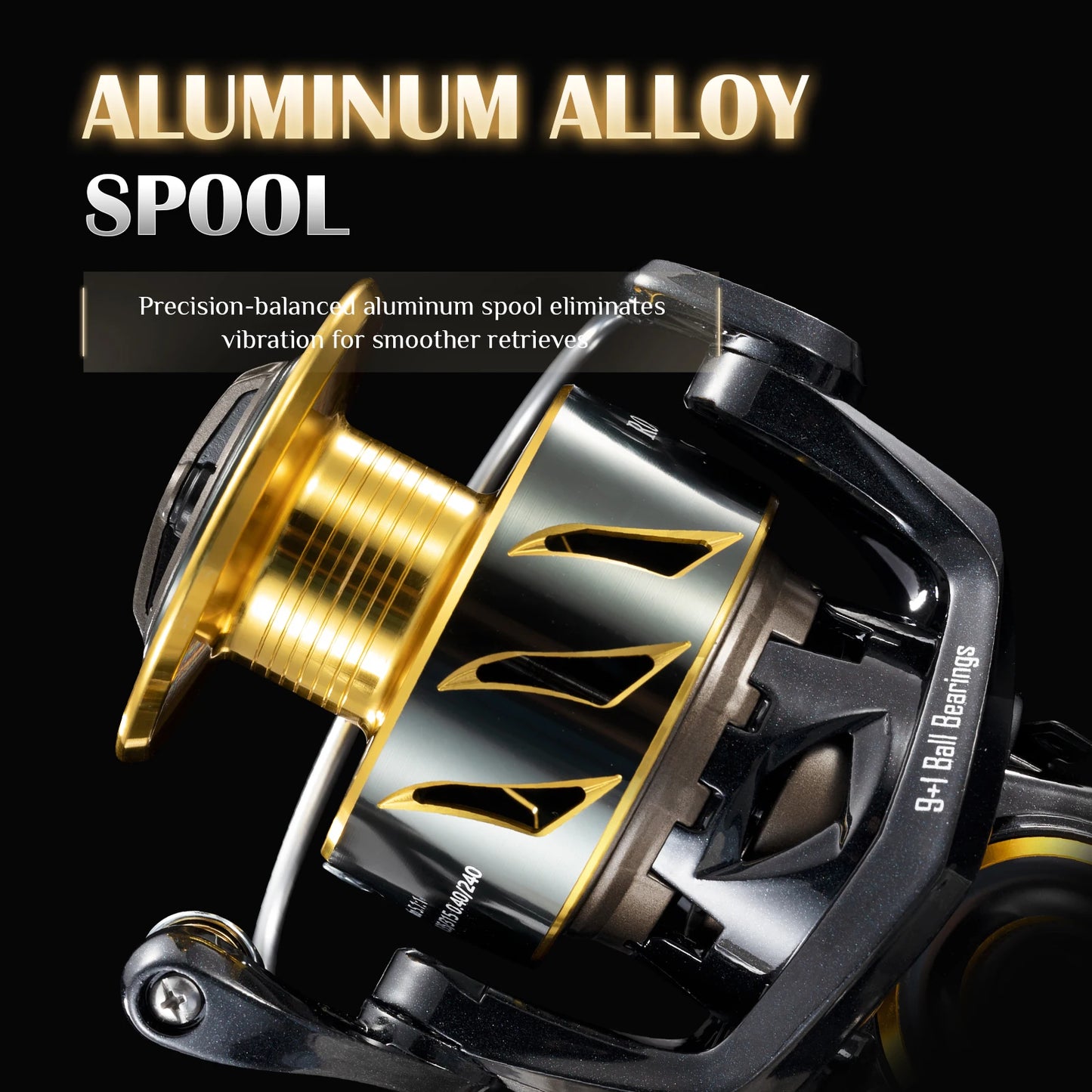 Rooblinos SW Spinning Ultralight Saltwater Surf Fishing Reel