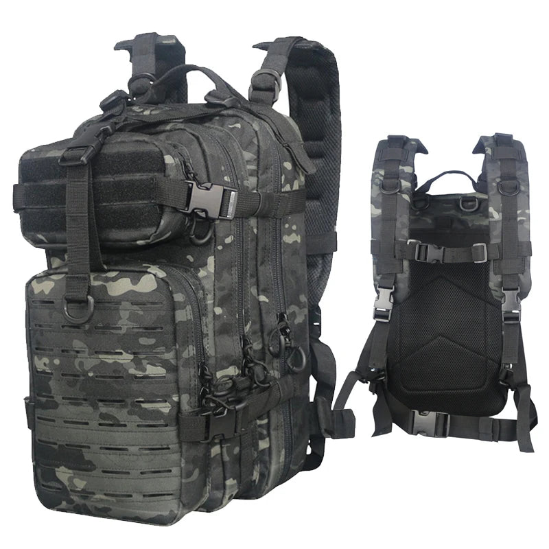 Nylon Military Tactical Backpack For Survival Hiking Camping Travel