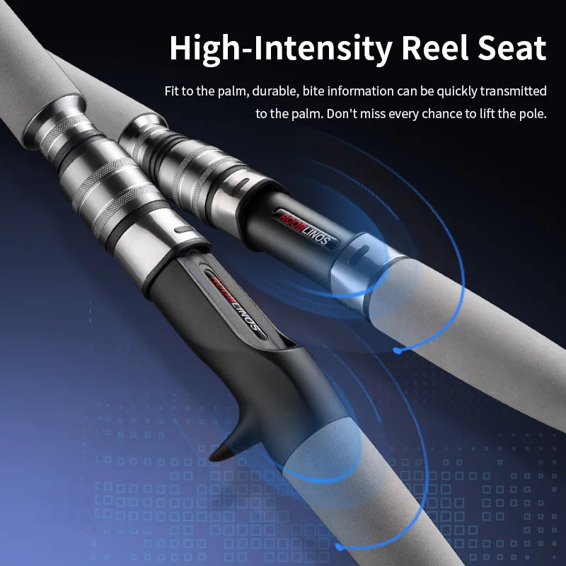 Rooblinos Raptor II Saltwater Boat Fishing Rod Casting Spinning Rod