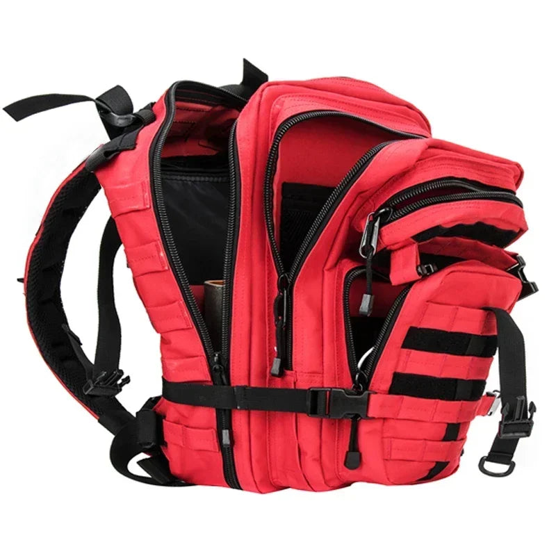 LQARMY Molle Tactical Backpack Rucksack For Hiking Camping Travel