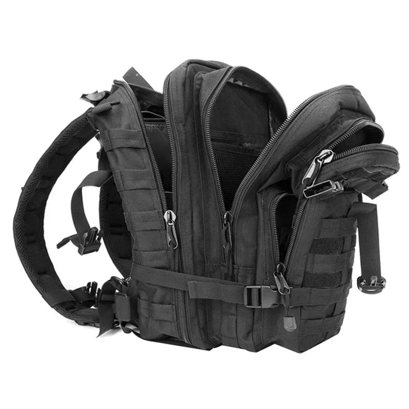 LQARMY Molle Tactical Backpack Rucksack For Hiking Camping Travel