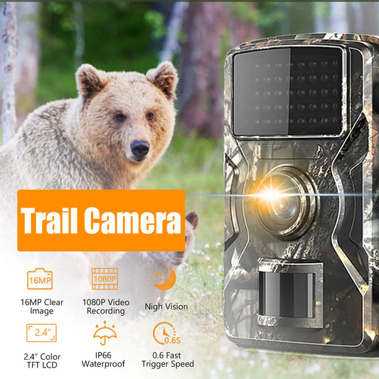 Hign-concerned Waterproof Trail Camera 1080P Infrared Night Vision IP66
