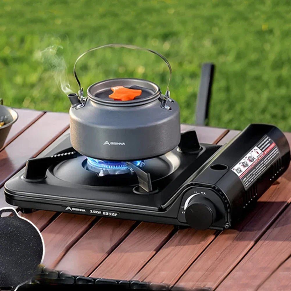 None Portable Gas Stove With Automatic Ignition For Camping