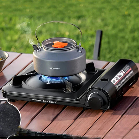 None Portable Gas Stove With Automatic Ignition For Camping
