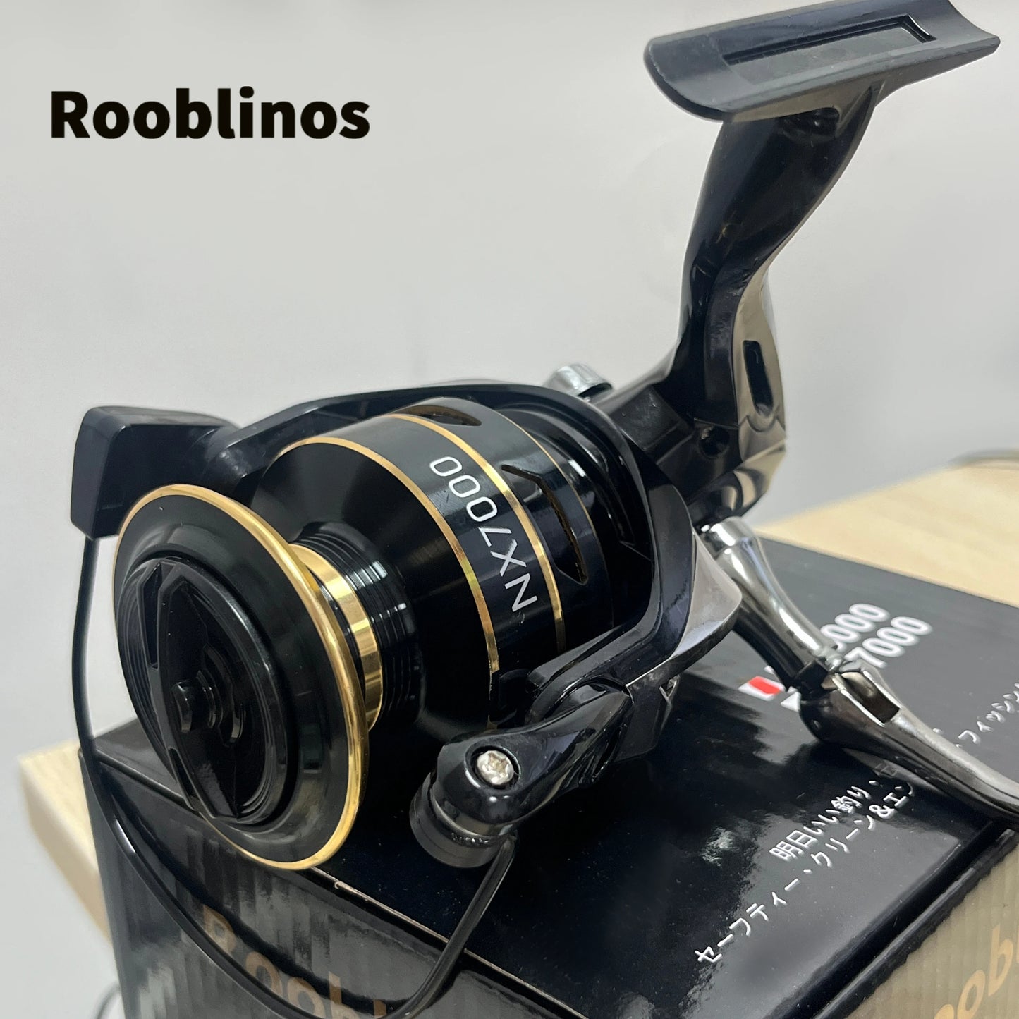 ROOBLINOS NX Fishing Reel Spinning Reel Metal Reel Cup 10KG Max Drag Power Spinning Wheel High Speed Adapt to Any Water Body
