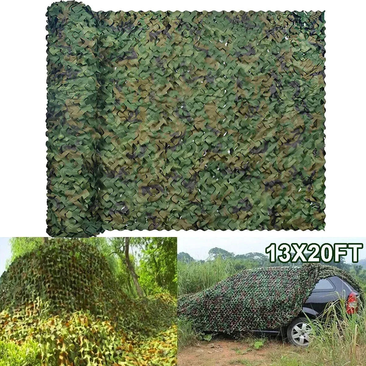 Hubei Canvas Shade Netting For Outdoor Shelter Camping Hunting