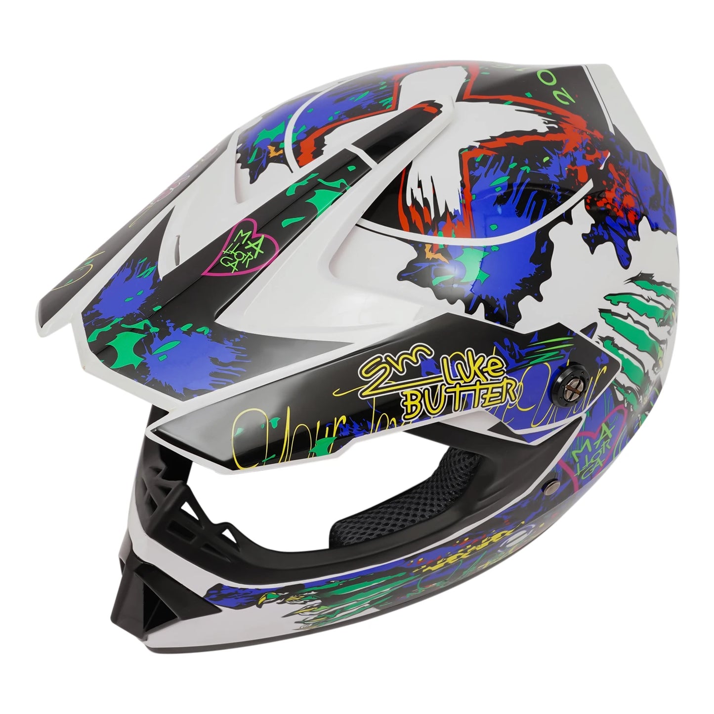 Helmet Set, Helmet Set with Goggles and Gloves, Motorcycle Off-Road Helmet Set