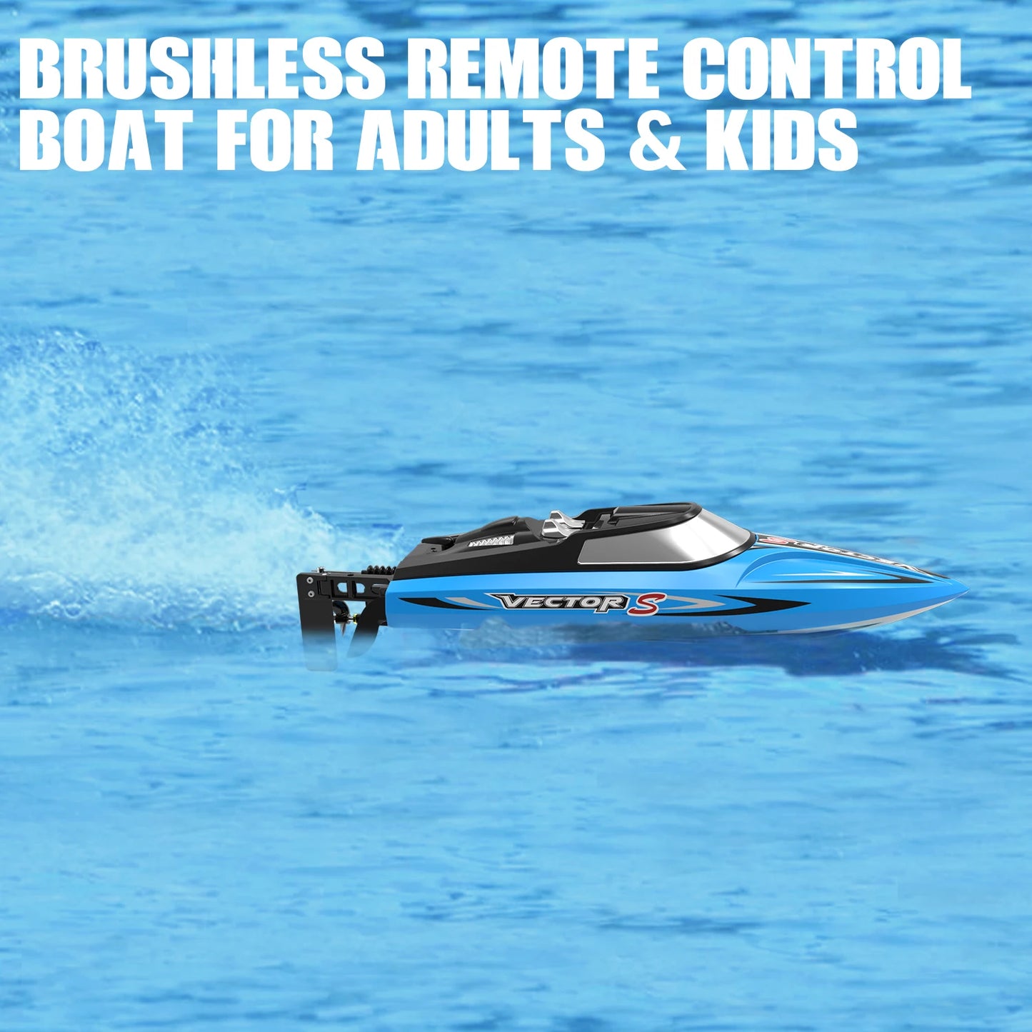 EXHOBBY Vector SR48 RC Boat 2.4GHz Brushless High Speed