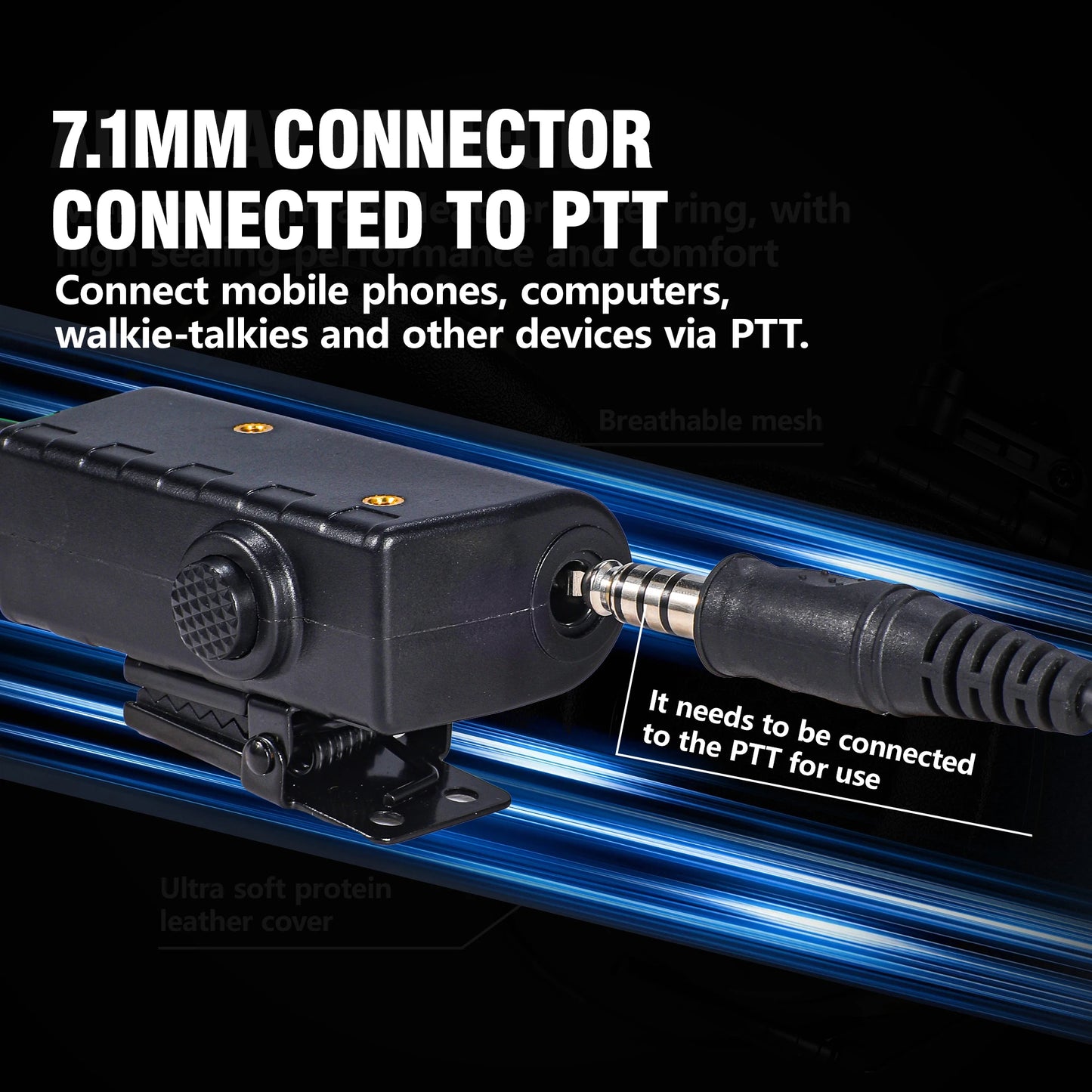 ARM NEXT F10 Tactical Electronic Shooting Earmuffs For Hearing Protection