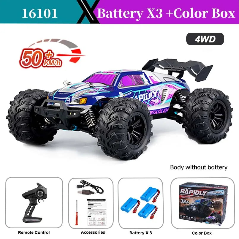 X-Verse Brushless RC Drift Car 4x4 Off Road Remote Control Vehicle