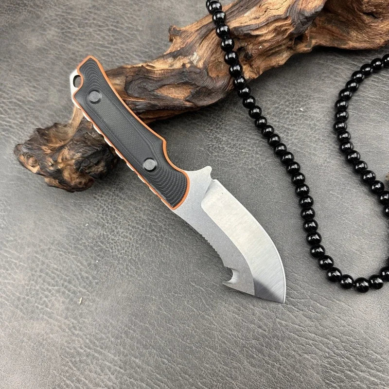 BM 15018 Outdoor Multi-purpose Knife 8Cr13Mov Steel Blade Camping Wilderness Survival EDC Pocket Knife Cutting Knife Men's Gift