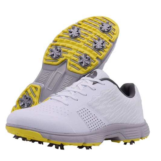 Lenox Men's Golf Shoes Spiked Anti Slip Walking Footwear