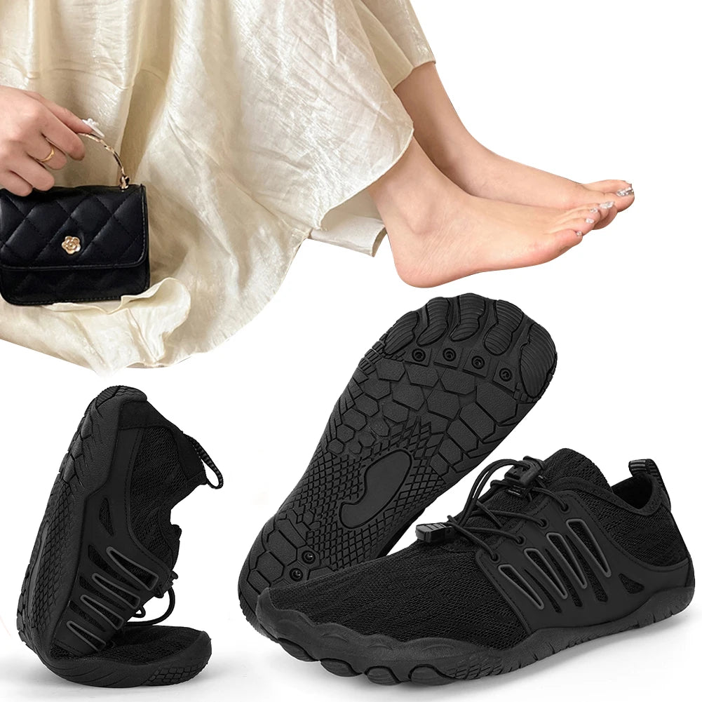 Unisex Water Shoes Lightweight Aqua Shoes Non Slip Barefoot Beach Shoes Quick Drying Casual Swimming Shoes for Water Sports