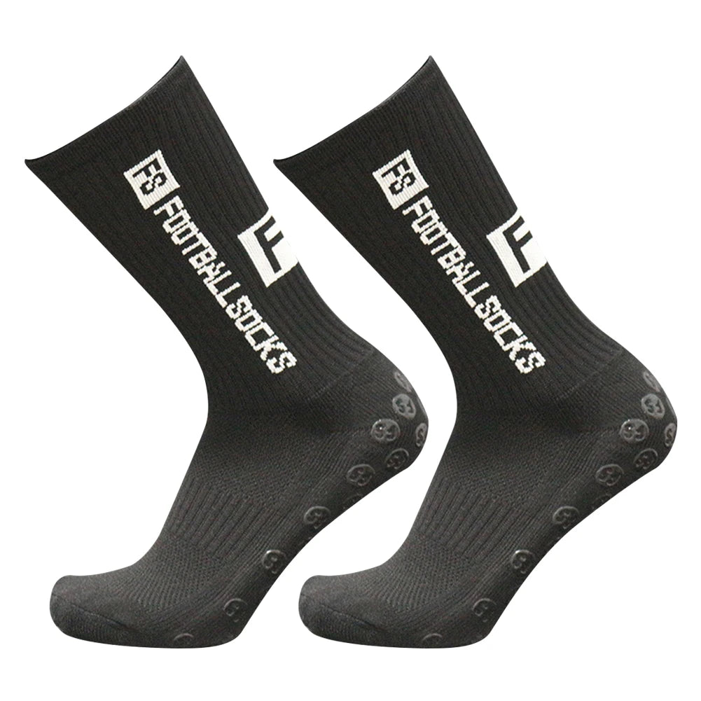Unisex Non Slip Soccer Socks With Silicone Suction Grips
