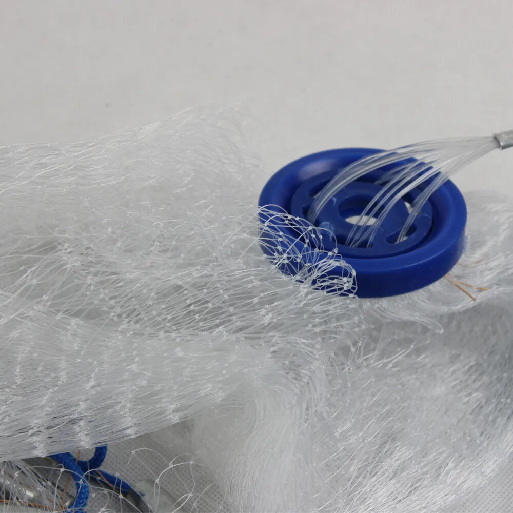Bymaocar Hand Cast Fishing Net For Bait With Sinker