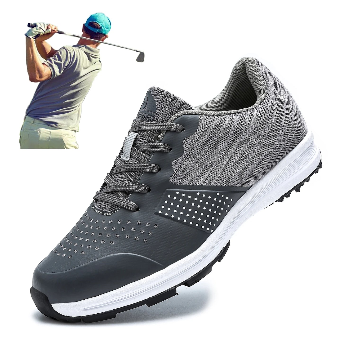 New Luxury Golf Shoes Men Professional Golf Sneakers Outdoor Footwears