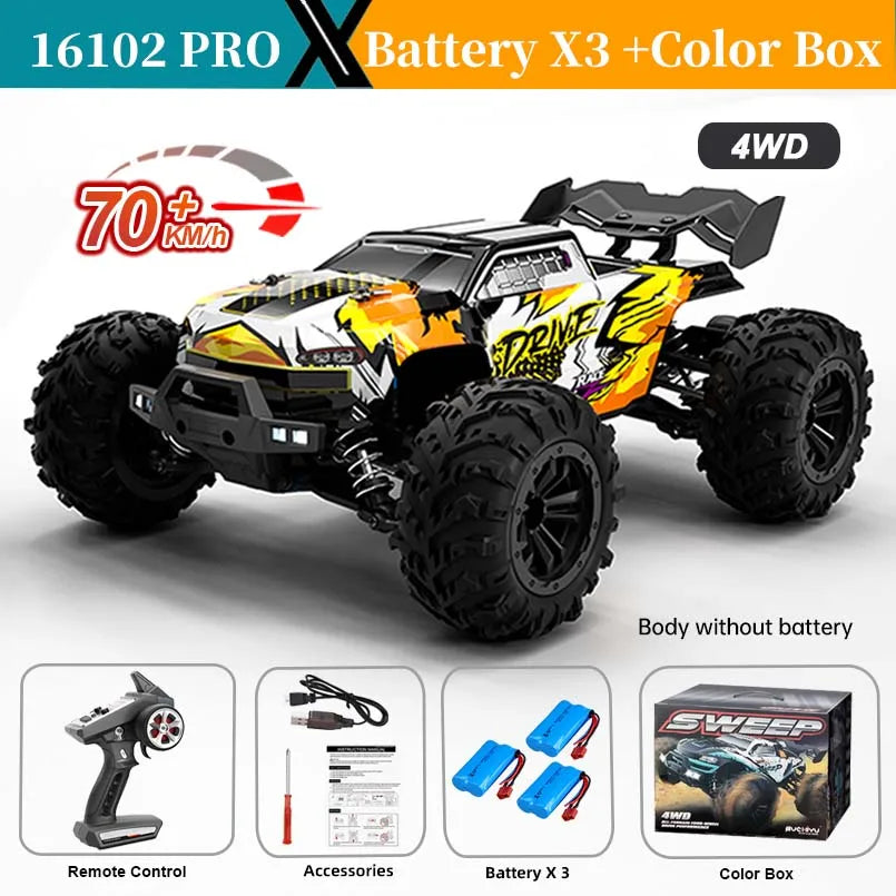 X-Verse Brushless RC Drift Car 4x4 Off Road Remote Control Vehicle