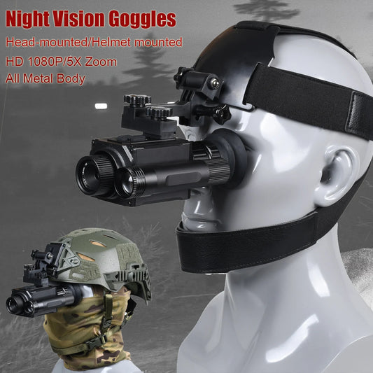 Megaorei HD 1080P Night Vision Goggles With 5X Zoom Monocular