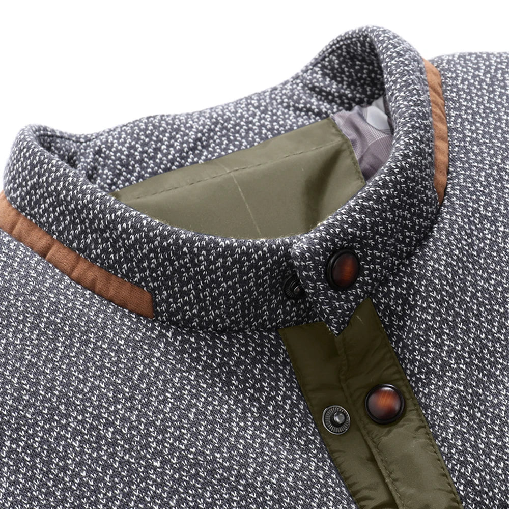 Mens Winter Bomber Quilted Jacket Waterproof Lightweight Business Casual