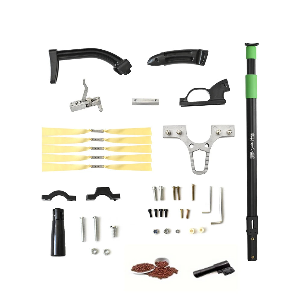 Extended Professional Large Slingshot Powerful Hunting Shooting Outdoor Equipment Telescopic Slingshot Shipped From US Warehouse