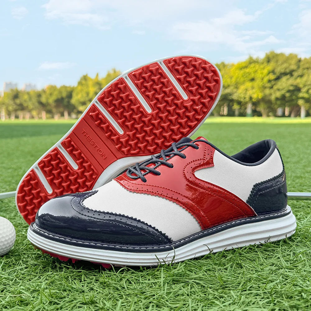 LenoxCN Men Golf Shoes Pro Sneakers Outdoor Footwear