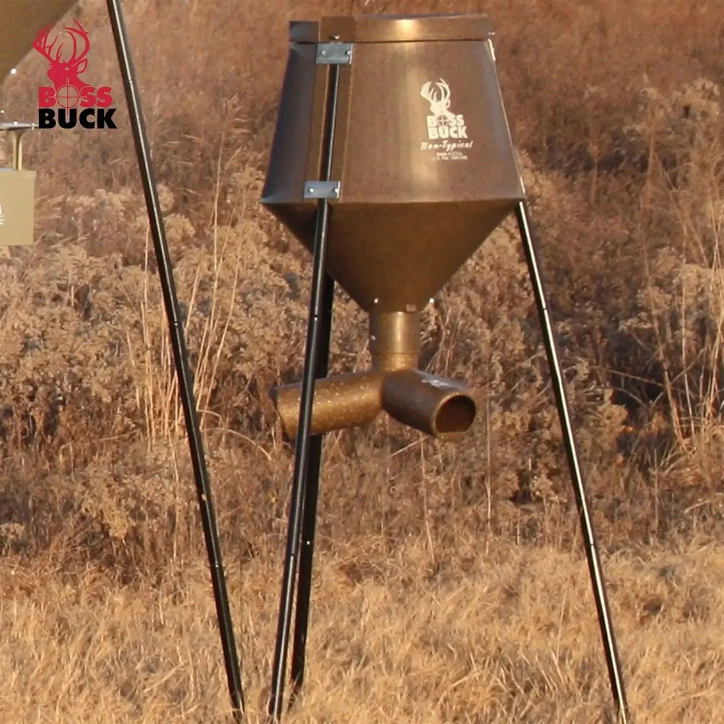 XMSJ Deer Feeder Hunting Gravity Feed System With UV Protection