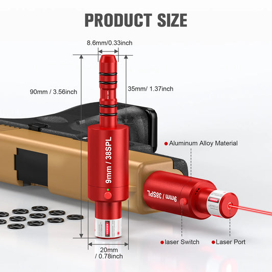 High Concerned Pistol And Rifle Dry Fire Laser Training Tool